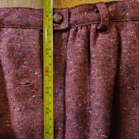 John Meyer Vintage Purple Button up Skirt Fits Small - Picture 6 of 7